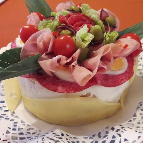 šunková torta